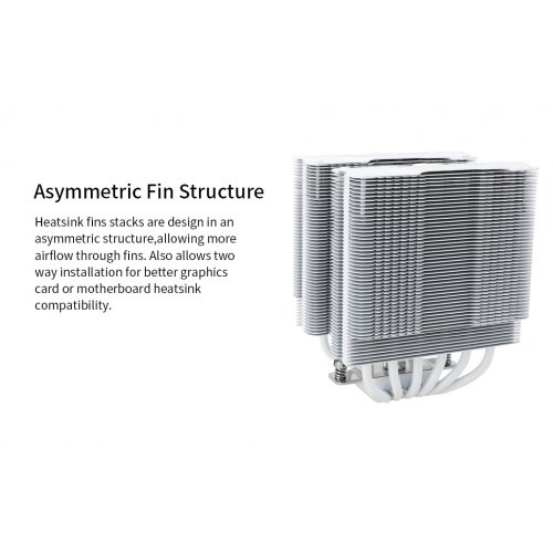Кулер Thermalright Peerless Assassin 120 ARGB White купити з перевіркою сумісності: огляд, характеристики, ціна у Києві, Львові, Вінниці, Хмельницькому, Івано-Франківську, Україні | інтернет-магазин TELEMART.UA фото
