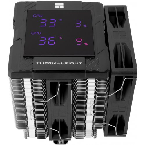 Кулер Thermalright Peerless Assassin 120 Digital Black купити з перевіркою сумісності: огляд, характеристики, ціна у Києві, Львові, Вінниці, Хмельницькому, Івано-Франківську, Україні | інтернет-магазин TELEMART.UA фото