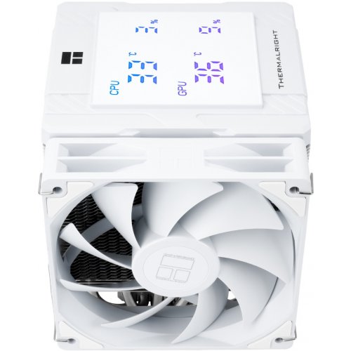 Кулер Thermalright Peerless Assassin 120 Digital White купити з перевіркою сумісності: огляд, характеристики, ціна у Києві, Львові, Вінниці, Хмельницькому, Івано-Франківську, Україні | інтернет-магазин TELEMART.UA фото