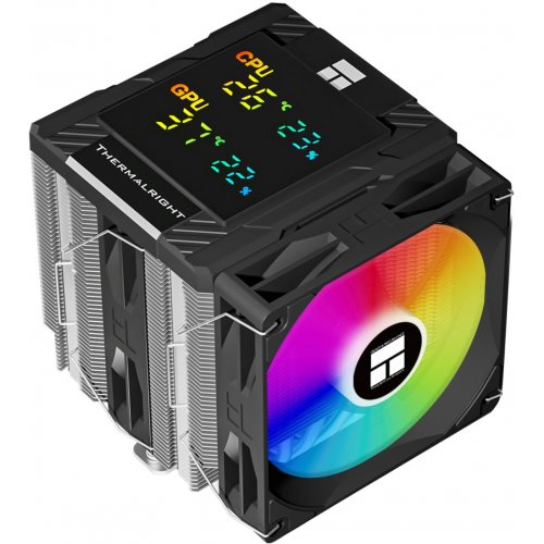 Кулер Thermalright Peerless Assassin 120 Digital ARGB Black купити з перевіркою сумісності: огляд, характеристики, ціна у Києві, Львові, Вінниці, Хмельницькому, Івано-Франківську, Україні | інтернет-магазин TELEMART.UA фото