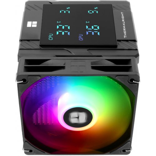 Кулер Thermalright Peerless Assassin 120 Digital ARGB Black купити з перевіркою сумісності: огляд, характеристики, ціна у Києві, Львові, Вінниці, Хмельницькому, Івано-Франківську, Україні | інтернет-магазин TELEMART.UA фото