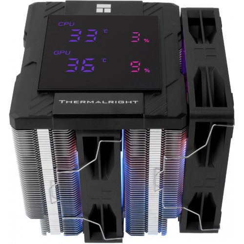 Кулер Thermalright Peerless Assassin 120 Digital ARGB Black купити з перевіркою сумісності: огляд, характеристики, ціна у Києві, Львові, Вінниці, Хмельницькому, Івано-Франківську, Україні | інтернет-магазин TELEMART.UA фото