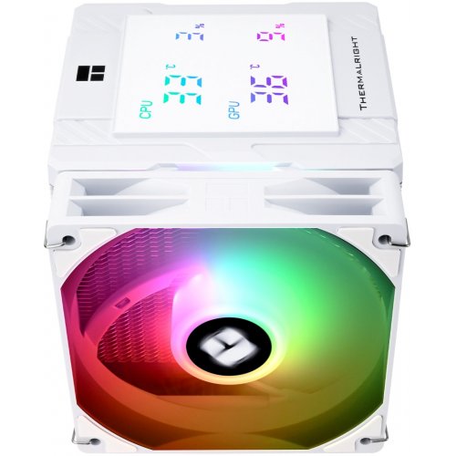 Кулер Thermalright Peerless Assassin 120 Digital ARGB White купити з перевіркою сумісності: огляд, характеристики, ціна у Києві, Львові, Вінниці, Хмельницькому, Івано-Франківську, Україні | інтернет-магазин TELEMART.UA фото