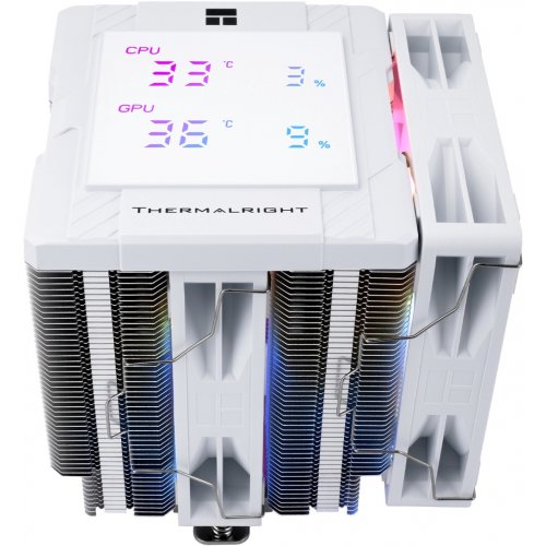 Кулер Thermalright Peerless Assassin 120 Digital ARGB White купити з перевіркою сумісності: огляд, характеристики, ціна у Києві, Львові, Вінниці, Хмельницькому, Івано-Франківську, Україні | інтернет-магазин TELEMART.UA фото