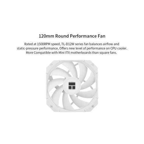 Кулер Thermalright Peerless Assassin 120 Mini White купити з перевіркою сумісності: огляд, характеристики, ціна у Києві, Львові, Вінниці, Хмельницькому, Івано-Франківську, Україні | інтернет-магазин TELEMART.UA фото