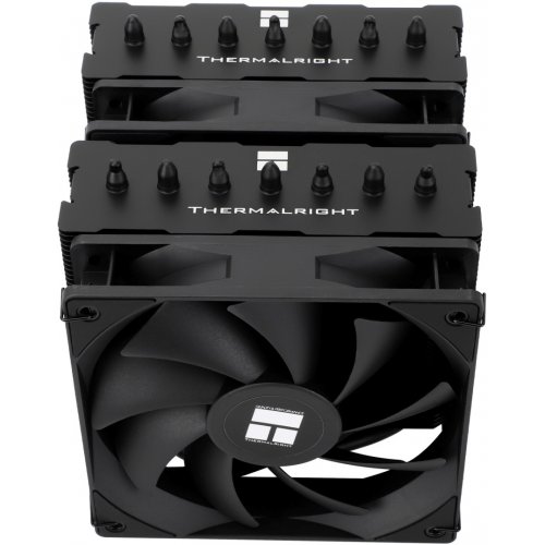 Кулер Thermalright Phantom Spirit 120 SE Black купити з перевіркою сумісності: огляд, характеристики, ціна у Києві, Львові, Вінниці, Хмельницькому, Івано-Франківську, Україні | інтернет-магазин TELEMART.UA фото
