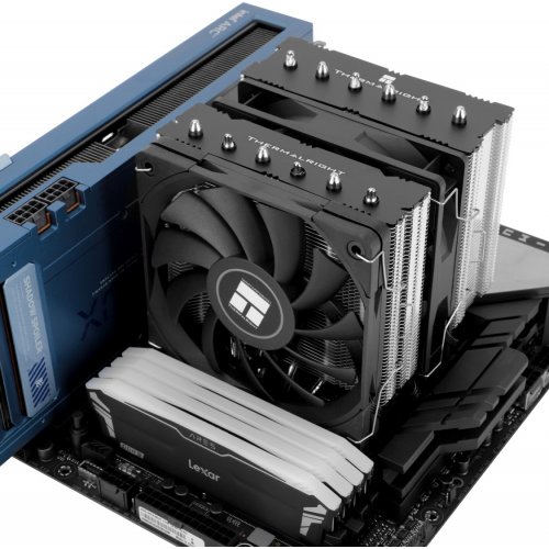 Кулер Thermalright Royal Knight 120 SE купити з перевіркою сумісності: огляд, характеристики, ціна у Києві, Львові, Вінниці, Хмельницькому, Івано-Франківську, Україні | інтернет-магазин TELEMART.UA фото