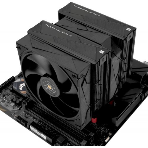 Кулер Thermalright Royal Pretor 130 Black купити з перевіркою сумісності: огляд, характеристики, ціна у Києві, Львові, Вінниці, Хмельницькому, Івано-Франківську, Україні | інтернет-магазин TELEMART.UA фото