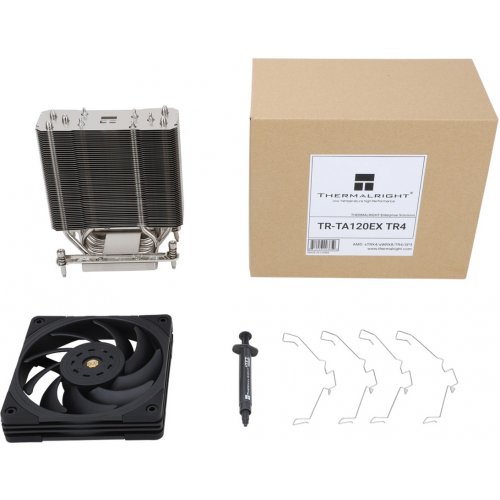 Кулер Thermalright TA120 EX TR4 купити з перевіркою сумісності: огляд, характеристики, ціна у Києві, Львові, Вінниці, Хмельницькому, Івано-Франківську, Україні | інтернет-магазин TELEMART.UA фото