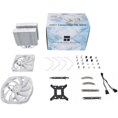 Купить Кулер Thermalright Frost Commander 140 White с проверкой совместимости: обзор, характеристики, цена в Киеве, Днепре, Одессе, Харькове, Украине | интернет-магазин TELEMART.UA фото