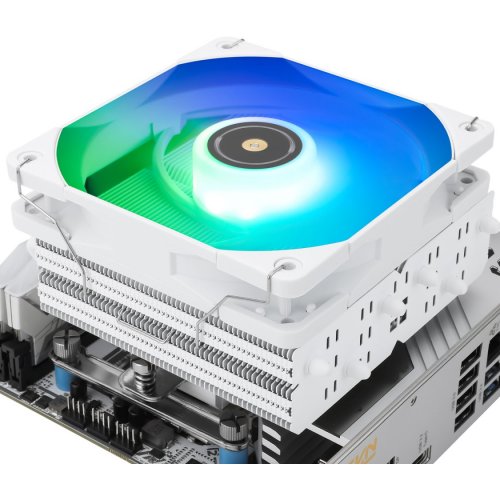 Кулер Thermalright TR-SI-100 ARGB White купити з перевіркою сумісності: огляд, характеристики, ціна у Києві, Львові, Вінниці, Хмельницькому, Івано-Франківську, Україні | інтернет-магазин TELEMART.UA фото