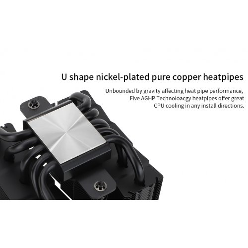 Кулер Thermalright Silver Soul 110 Black купити з перевіркою сумісності: огляд, характеристики, ціна у Києві, Львові, Вінниці, Хмельницькому, Івано-Франківську, Україні | інтернет-магазин TELEMART.UA фото