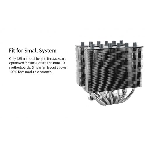 Кулер Thermalright Silver Soul 135 купити з перевіркою сумісності: огляд, характеристики, ціна у Києві, Львові, Вінниці, Хмельницькому, Івано-Франківську, Україні | інтернет-магазин TELEMART.UA фото
