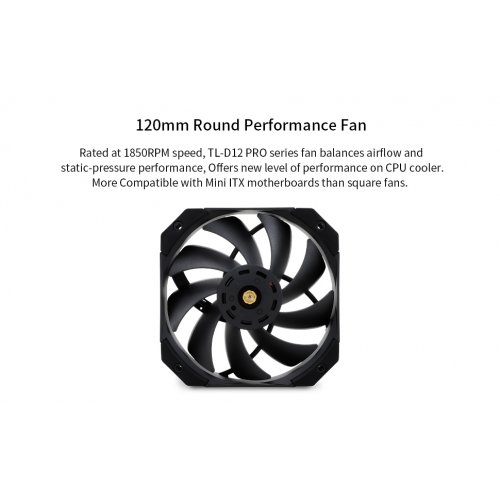 Кулер Thermalright Silver Soul 135 Black купити з перевіркою сумісності: огляд, характеристики, ціна у Києві, Львові, Вінниці, Хмельницькому, Івано-Франківську, Україні | інтернет-магазин TELEMART.UA фото