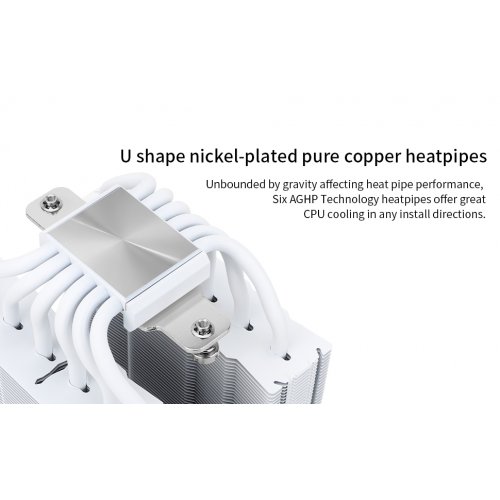 Кулер Thermalright Silver Soul 135 White купити з перевіркою сумісності: огляд, характеристики, ціна у Києві, Львові, Вінниці, Хмельницькому, Івано-Франківську, Україні | інтернет-магазин TELEMART.UA фото