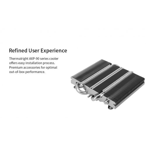 Кулер Thermalright AXP-90 X36 купити з перевіркою сумісності: огляд, характеристики, ціна у Києві, Львові, Вінниці, Хмельницькому, Івано-Франківську, Україні | інтернет-магазин TELEMART.UA фото