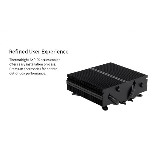 Купить Кулер Thermalright AXP-90 X53 Black с проверкой совместимости: обзор, характеристики, цена в Киеве, Днепре, Одессе, Харькове, Украине | интернет-магазин TELEMART.UA фото