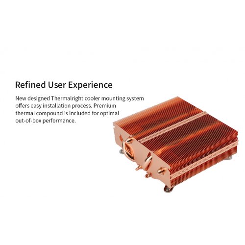 Кулер Thermalright AXP-90 X53 Full купити з перевіркою сумісності: огляд, характеристики, ціна у Києві, Львові, Вінниці, Хмельницькому, Івано-Франківську, Україні | інтернет-магазин TELEMART.UA фото