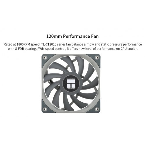 Купить Кулер Thermalright AXP120 X67 с проверкой совместимости: обзор, характеристики, цена в Киеве, Днепре, Одессе, Харькове, Украине | интернет-магазин TELEMART.UA фото