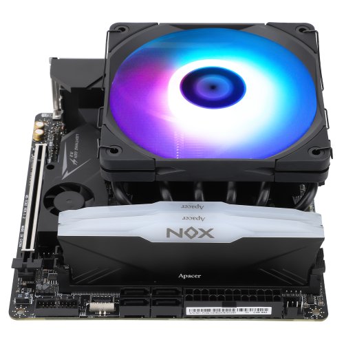 Купить Кулер Thermalright AXP120 X67 ARGB Black с проверкой совместимости: обзор, характеристики, цена в Киеве, Днепре, Одессе, Харькове, Украине | интернет-магазин TELEMART.UA фото