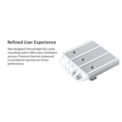 Купить Кулер Thermalright AXP120 X67 ARGB White с проверкой совместимости: обзор, характеристики, цена в Киеве, Днепре, Одессе, Харькове, Украине | интернет-магазин TELEMART.UA фото