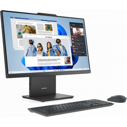 Купити Моноблок Lenovo IdeaCentre AIO 24ARR9 (F0HR004BUO) Luna Grey - ціна в Києві, Львові, Вінниці, Хмельницькому, Франківську, Україні | інтернет-магазин TELEMART.UA фото