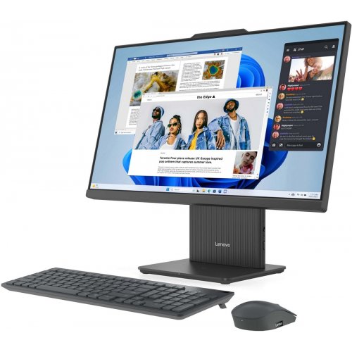 Купити Моноблок Lenovo IdeaCentre AIO 24ARR9 (F0HR004BUO) Luna Grey - ціна в Києві, Львові, Вінниці, Хмельницькому, Франківську, Україні | інтернет-магазин TELEMART.UA фото
