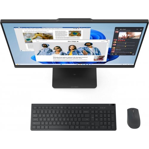 Купити Моноблок Lenovo IdeaCentre AIO 24ARR9 (F0HR004BUO) Luna Grey - ціна в Києві, Львові, Вінниці, Хмельницькому, Франківську, Україні | інтернет-магазин TELEMART.UA фото