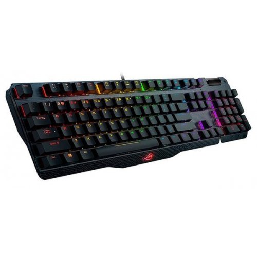 Купити Клавіатура Asus ROG Claymore Cherry MX Blue (90MP00E2-B0EA00) Black - ціна в Києві, Львові, Вінниці, Хмельницькому, Франківську, Україні | інтернет-магазин TELEMART.UA фото