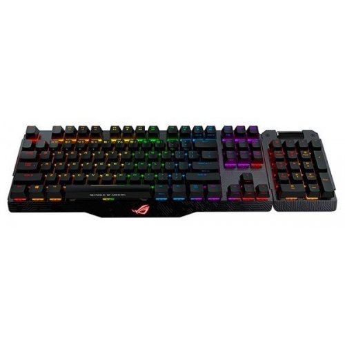 Купити Клавіатура Asus ROG Claymore Cherry MX Blue (90MP00E2-B0EA00) Black - ціна в Києві, Львові, Вінниці, Хмельницькому, Франківську, Україні | інтернет-магазин TELEMART.UA фото