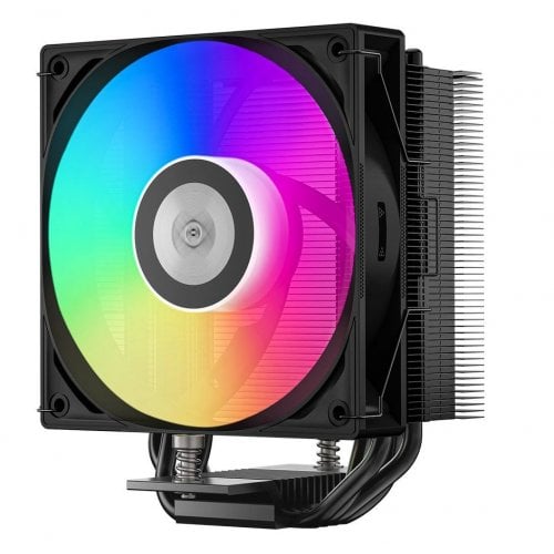 Кулер PCCooler RT400 ARGB Black купити з перевіркою сумісності: огляд, характеристики, ціна у Києві, Львові, Вінниці, Хмельницькому, Івано-Франківську, Україні | інтернет-магазин TELEMART.UA фото