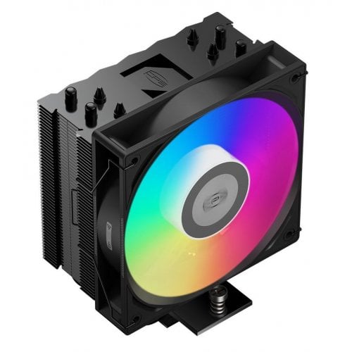 Кулер PCCooler RT400 ARGB Black купити з перевіркою сумісності: огляд, характеристики, ціна у Києві, Львові, Вінниці, Хмельницькому, Івано-Франківську, Україні | інтернет-магазин TELEMART.UA фото