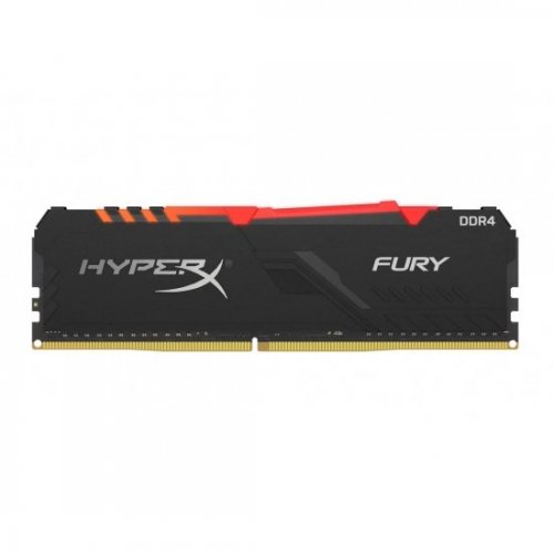 Купить Озу HyperX DDR4 8GB 3200Mhz Fury RGB (HX432C16FB3A/8) (Восстановлено продавцом, 762287) с проверкой совместимости: обзор, характеристики, цена в Киеве, Днепре, Одессе, Харькове, Украине | интернет-магазин TELEMART.UA фото