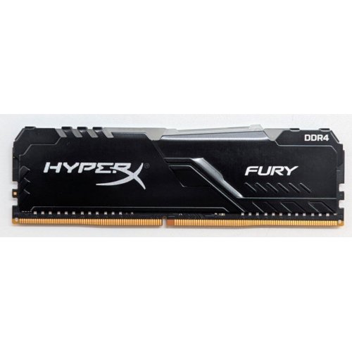 Купить Озу HyperX DDR4 8GB 3200Mhz Fury RGB (HX432C16FB3A/8) (Восстановлено продавцом, 762287) с проверкой совместимости: обзор, характеристики, цена в Киеве, Днепре, Одессе, Харькове, Украине | интернет-магазин TELEMART.UA фото