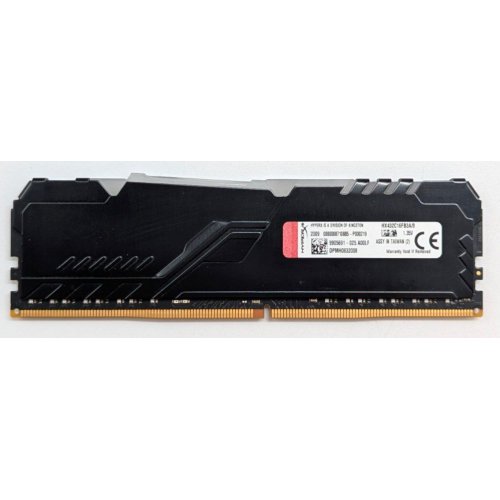Купить Озу HyperX DDR4 8GB 3200Mhz Fury RGB (HX432C16FB3A/8) (Восстановлено продавцом, 762287) с проверкой совместимости: обзор, характеристики, цена в Киеве, Днепре, Одессе, Харькове, Украине | интернет-магазин TELEMART.UA фото