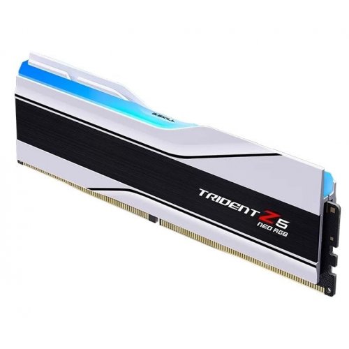 Купить ОЗУ G.Skill DDR5 64GB (2x32GB) 6000Mhz Trident Z5 Neo RGB White (F5-6000J2836G32GX2-TZ5NRW) с проверкой совместимости: обзор, характеристики, цена в Киеве, Днепре, Одессе, Харькове, Украине | интернет-магазин TELEMART.UA фото