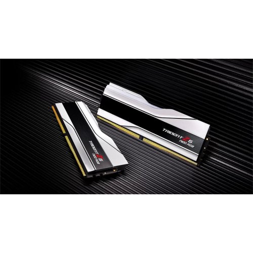 Купить ОЗУ G.Skill DDR5 64GB (2x32GB) 6000Mhz Trident Z5 Neo RGB White (F5-6000J2836G32GX2-TZ5NRW) с проверкой совместимости: обзор, характеристики, цена в Киеве, Днепре, Одессе, Харькове, Украине | интернет-магазин TELEMART.UA фото