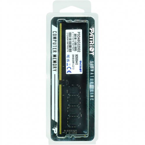 Купить ОЗУ Patriot DDR4 8GB 3200Mhz Signature Line (PSD48G32002) с проверкой совместимости: обзор, характеристики, цена в Киеве, Днепре, Одессе, Харькове, Украине | интернет-магазин TELEMART.UA фото