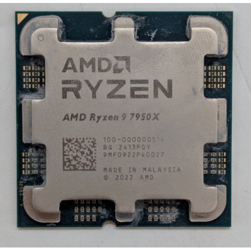 Купить Процессор AMD Ryzen 9 7950X 4.5(5.7)GHz 64MB sAM5 Box (100-100000514WOF) (Восстановлено продавцом, 762303) с проверкой совместимости: обзор, характеристики, цена в Киеве, Днепре, Одессе, Харькове, Украине | интернет-магазин TELEMART.UA фото