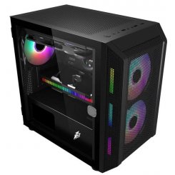 Корпус 1stPlayer D3-3F2-PLUS без БП Black (Восстановлено продавцом, 762308)