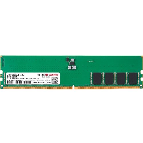 Купить ОЗУ Transcend DDR5 32GB 5600Mhz JetRam (JM5600ALE-32G) с проверкой совместимости: обзор, характеристики, цена в Киеве, Днепре, Одессе, Харькове, Украине | интернет-магазин TELEMART.UA фото