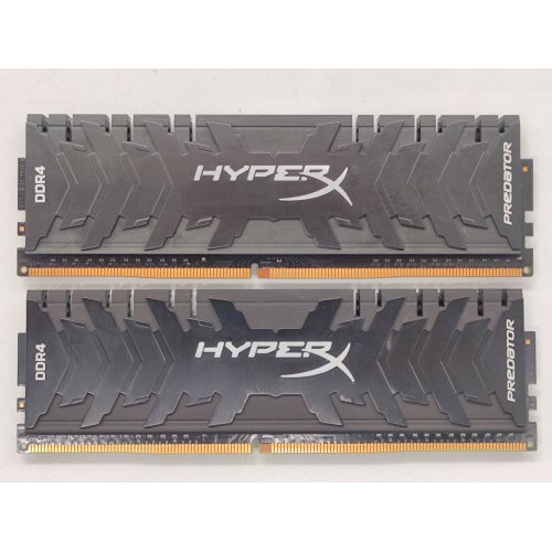 Купить Озу HyperX DDR4 16GB (2x8GB) 3000Mhz Predator (HX430C15PB3K2/16) (Восстановлено продавцом, 762324) с проверкой совместимости: обзор, характеристики, цена в Киеве, Днепре, Одессе, Харькове, Украине | интернет-магазин TELEMART.UA фото