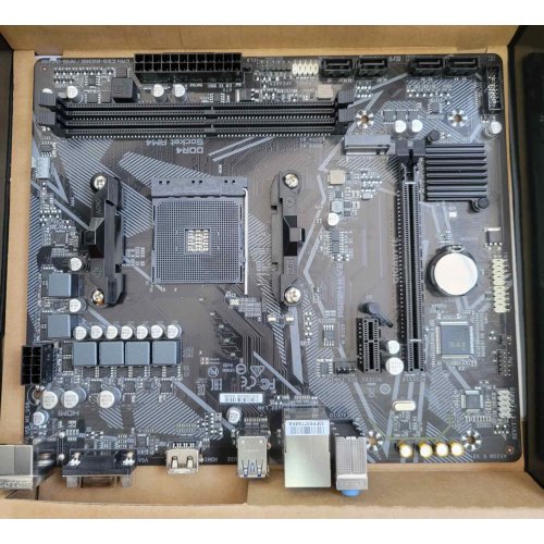 Уцінка материнська плата Gigabyte A520M K V2 (sAM4, AMD A520) (Сліди використання, 762332) купити з перевіркою сумісності: огляд, характеристики, ціна у Києві, Львові, Вінниці, Хмельницькому, Івано-Франківську, Україні | інтернет-магазин TELEMART.UA фото