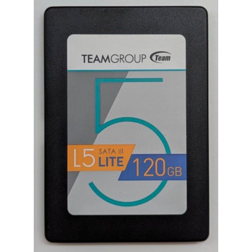 Купить Ssd-диск Team L5 Lite TLC 120GB 2.5'' (T2535T120G0C101) (Восстановлено продавцом, 762337) с проверкой совместимости: обзор, характеристики, цена в Киеве, Днепре, Одессе, Харькове, Украине | интернет-магазин TELEMART.UA фото
