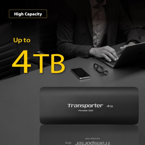 SSD-диск Patriot Transporter 1TB USB Type-C (PTP1TBPEC) купити з перевіркою сумісності: огляд, характеристики, ціна у Києві, Львові, Вінниці, Хмельницькому, Івано-Франківську, Україні | інтернет-магазин TELEMART.UA фото