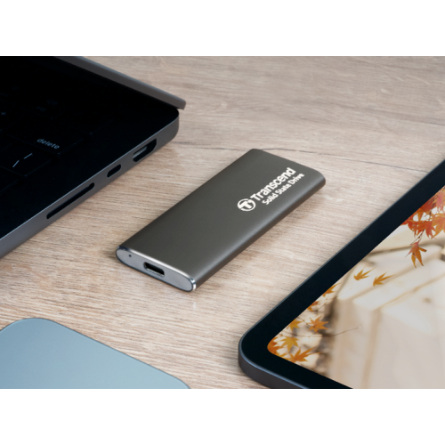 SSD-диск Transcend ESD265C 3D NAND 2TB USB 3.2 (TS2TESD265C) Iron Gray купити з перевіркою сумісності: огляд, характеристики, ціна у Києві, Львові, Вінниці, Хмельницькому, Івано-Франківську, Україні | інтернет-магазин TELEMART.UA фото