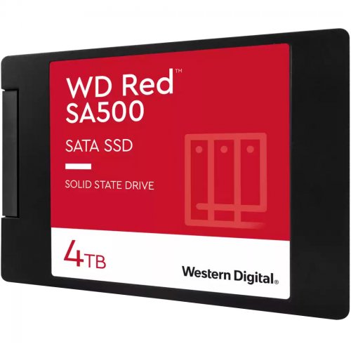 Купить SSD-диск Western Digital Red SA500 NAS 4TB 2.5" (WDS400T2R0A) с проверкой совместимости: обзор, характеристики, цена в Киеве, Днепре, Одессе, Харькове, Украине | интернет-магазин TELEMART.UA фото