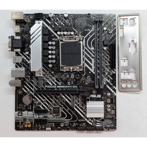 Купить Материнская плата Asus PRIME B660M-K D4 (s1700, Intel B660) (Восстановлено продавцом, 762354) с проверкой совместимости: обзор, характеристики, цена в Киеве, Днепре, Одессе, Харькове, Украине | интернет-магазин TELEMART.UA фото