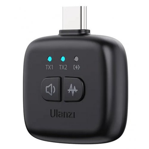 Купити Мікрофон Ulanzi A30 Wireless Lavalier (A014GBB1 A30) Black - ціна в Києві, Львові, Вінниці, Хмельницькому, Франківську, Україні | інтернет-магазин TELEMART.UA фото