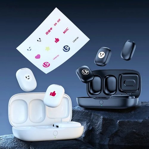 Купити Мікрофон Ulanzi A30 Wireless Lavalier (A014GBB1 A30) Black - ціна в Києві, Львові, Вінниці, Хмельницькому, Франківську, Україні | інтернет-магазин TELEMART.UA фото